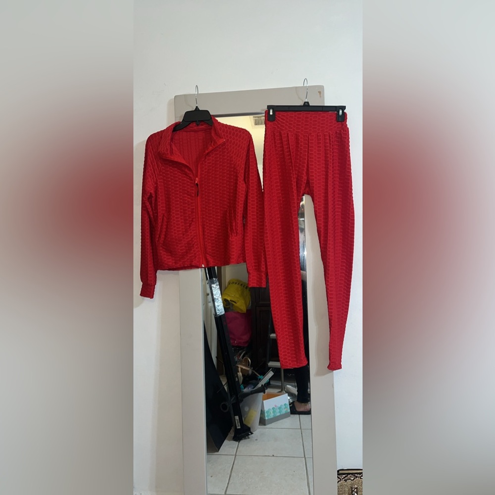 Two piece workout or lounge set
